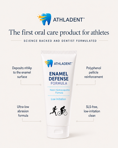 Athladent™ Pre-Training Paste — Enamel Defense Formula tube